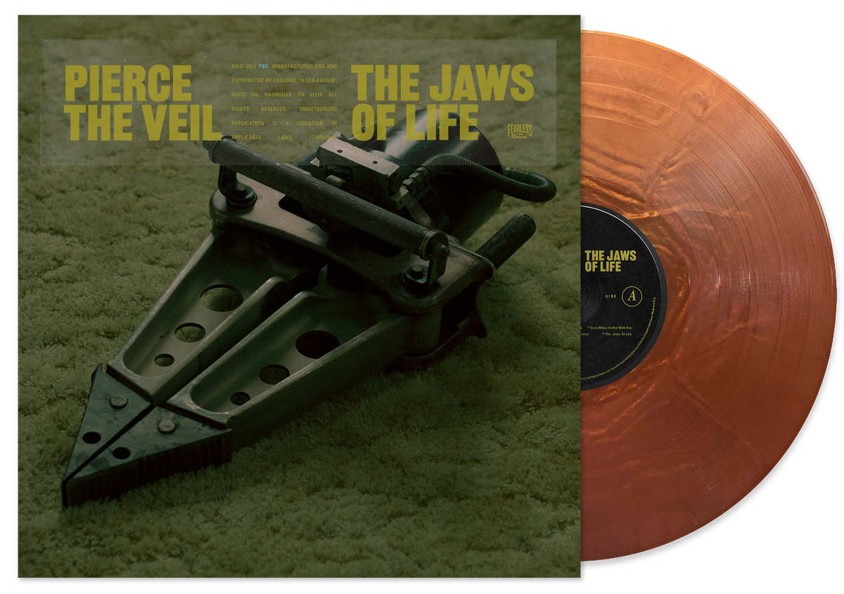 PIERCE THE VEIL ‘THE JAWS OF LIFE’ LP - EXCLUSIVE - LTD. 500 - METALLIC COPPER