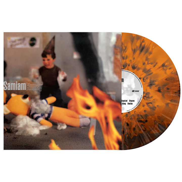 SAMIAM 'CLUMSY' LP - EXCLUSIVE - LTD. 200 - BLACK/ORANGE/SMASH/SPLATTER