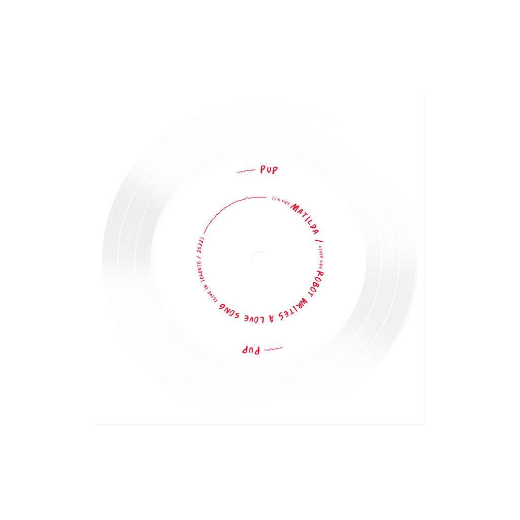 PUP 'PUP UNRAVELS LIVE IN FRONT OF EVERYONE THEY KNOW' DISC (3 Piece Flexi Disc)