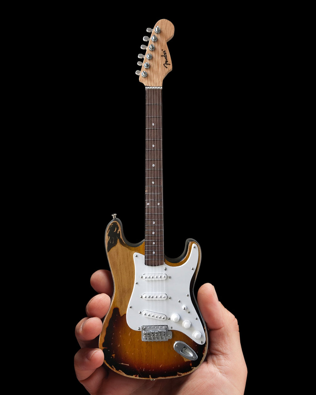 OFFICIALLY LICENSED KENNY WAYNE SHEPHERD MINI FENDER' STRAT' VINTAGE 1961 SUNBURST GUITAR MODEL