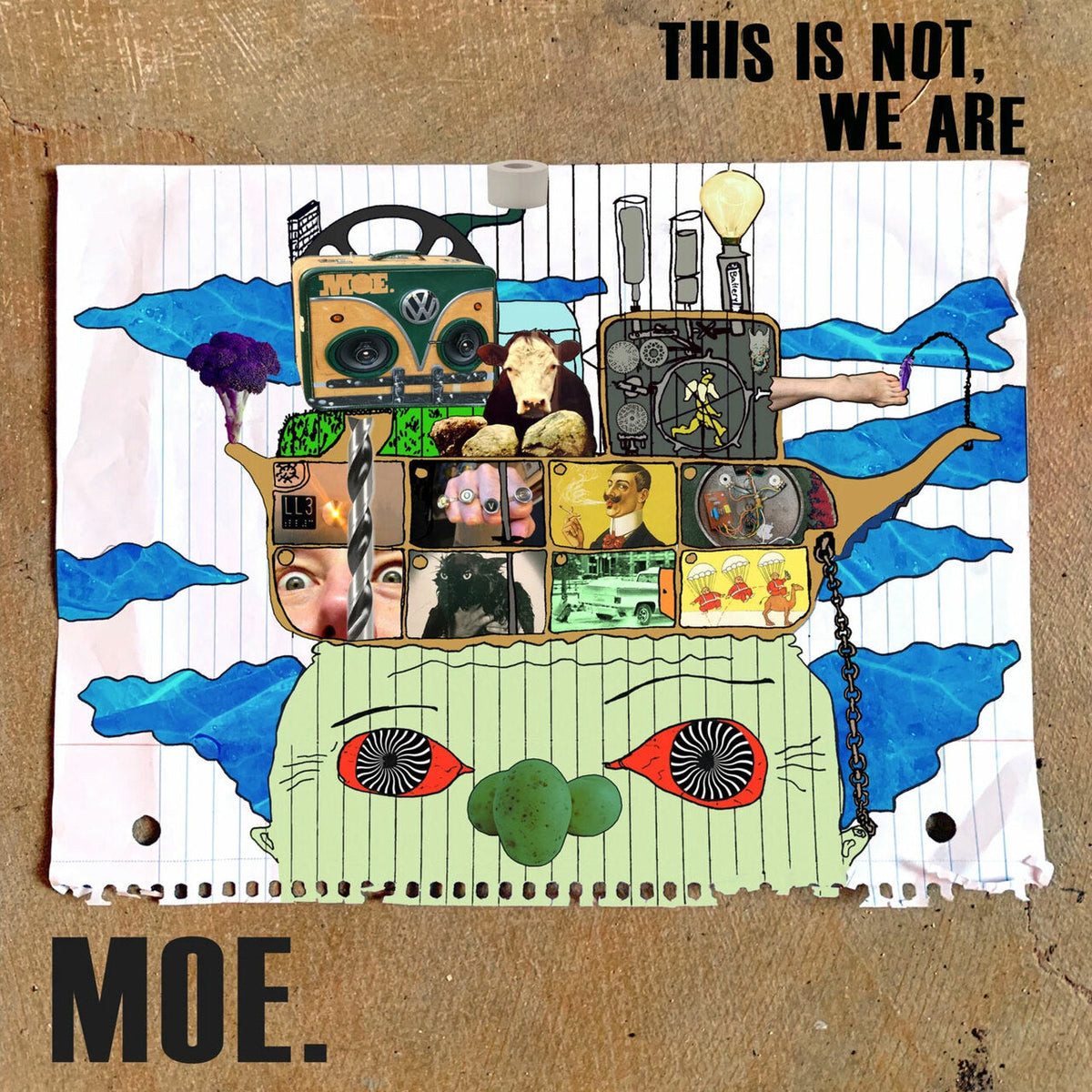 MOE. 'THIS IS NOT, WE ARE' LP - BLUE GALAXY