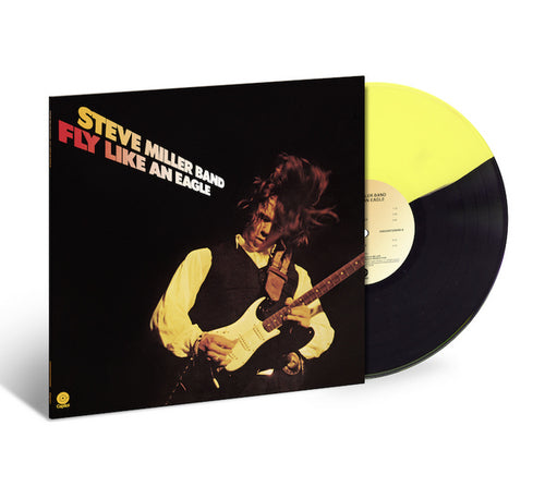 STEVE MILLER BAND 'FLY LIKE AN EAGLE' LP -BLACK/YELLOW