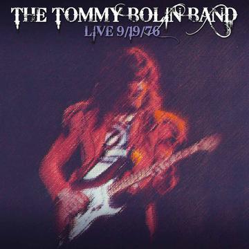TOMMY BOLIN 'LIVE 9-19-76' LP - LTD. - TRANSLUCENT RED