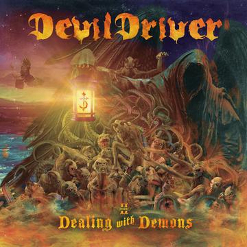 DEVILDRIVER 'DEALING WITH DEMONS VOL.II' LP - PURPLE