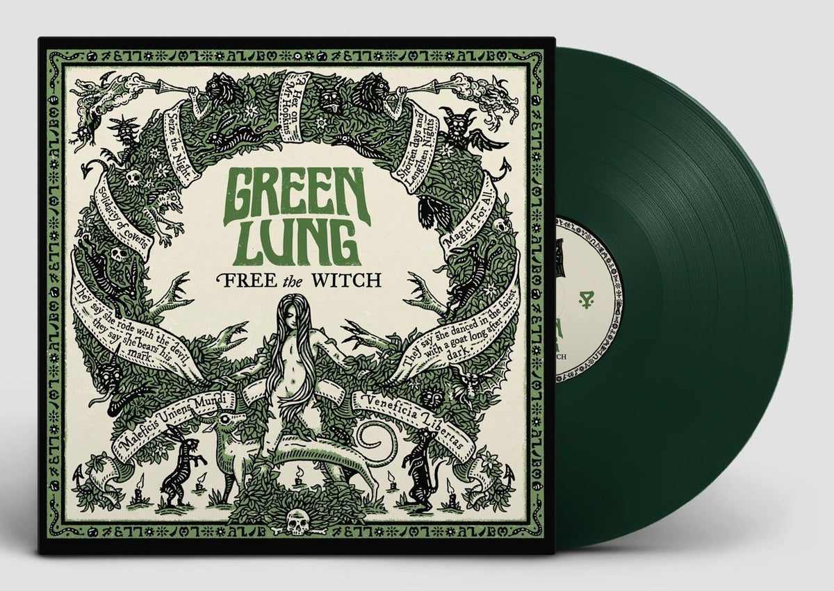GREEN LUNG 'FREE THE WITCH' LP - COLOR