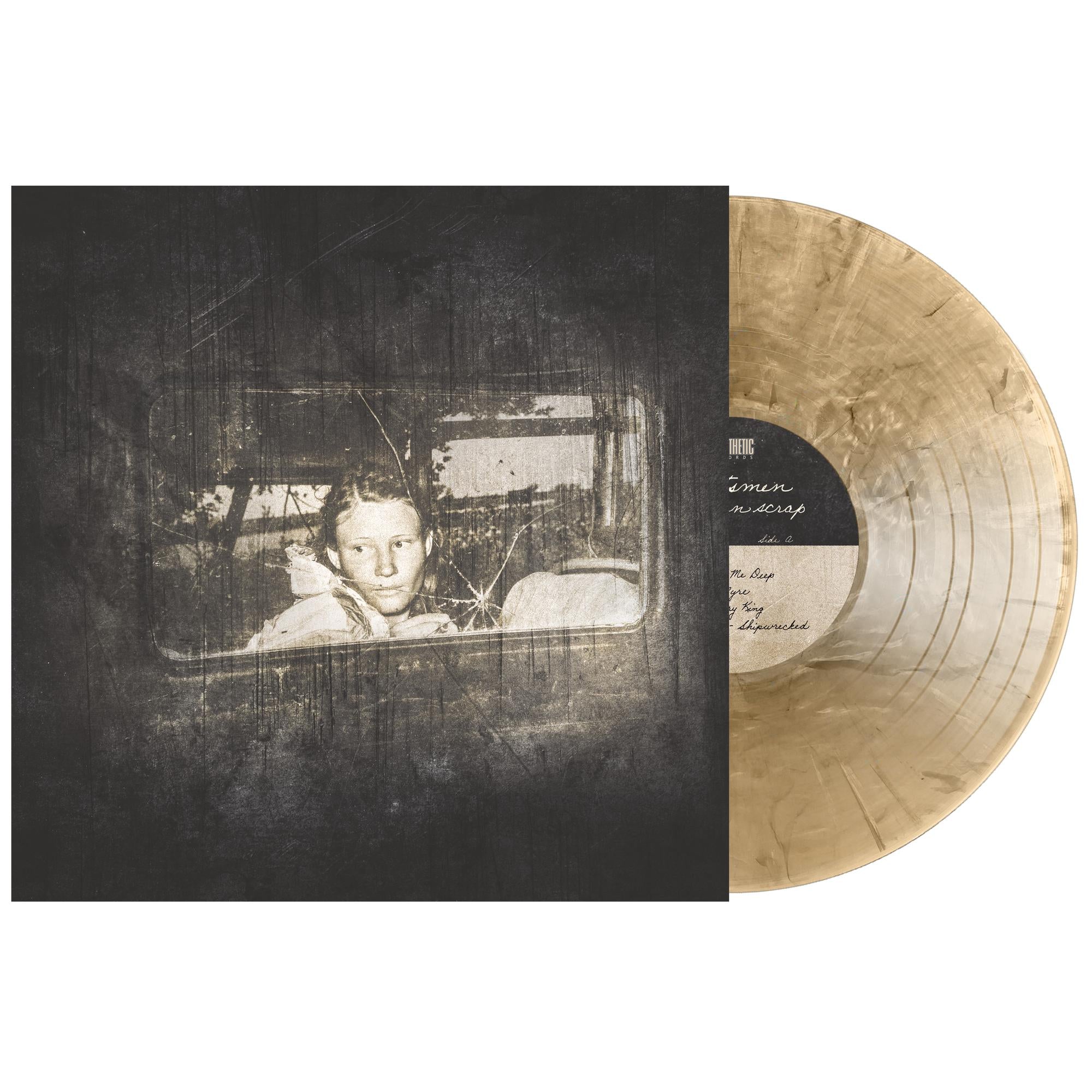 HUNTSMEN 'AMERICAN SCRAP' LP - CLEAR/BROWN/YELLOW/SEPIA TONE
