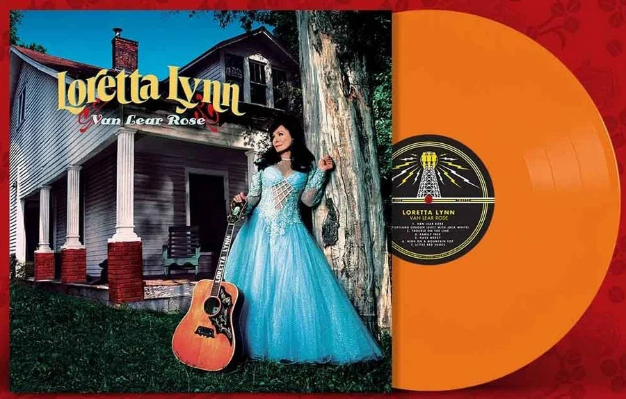 LORETTA LYNN 'VAN LEAR ROSE' LP (Orange Vinyl)