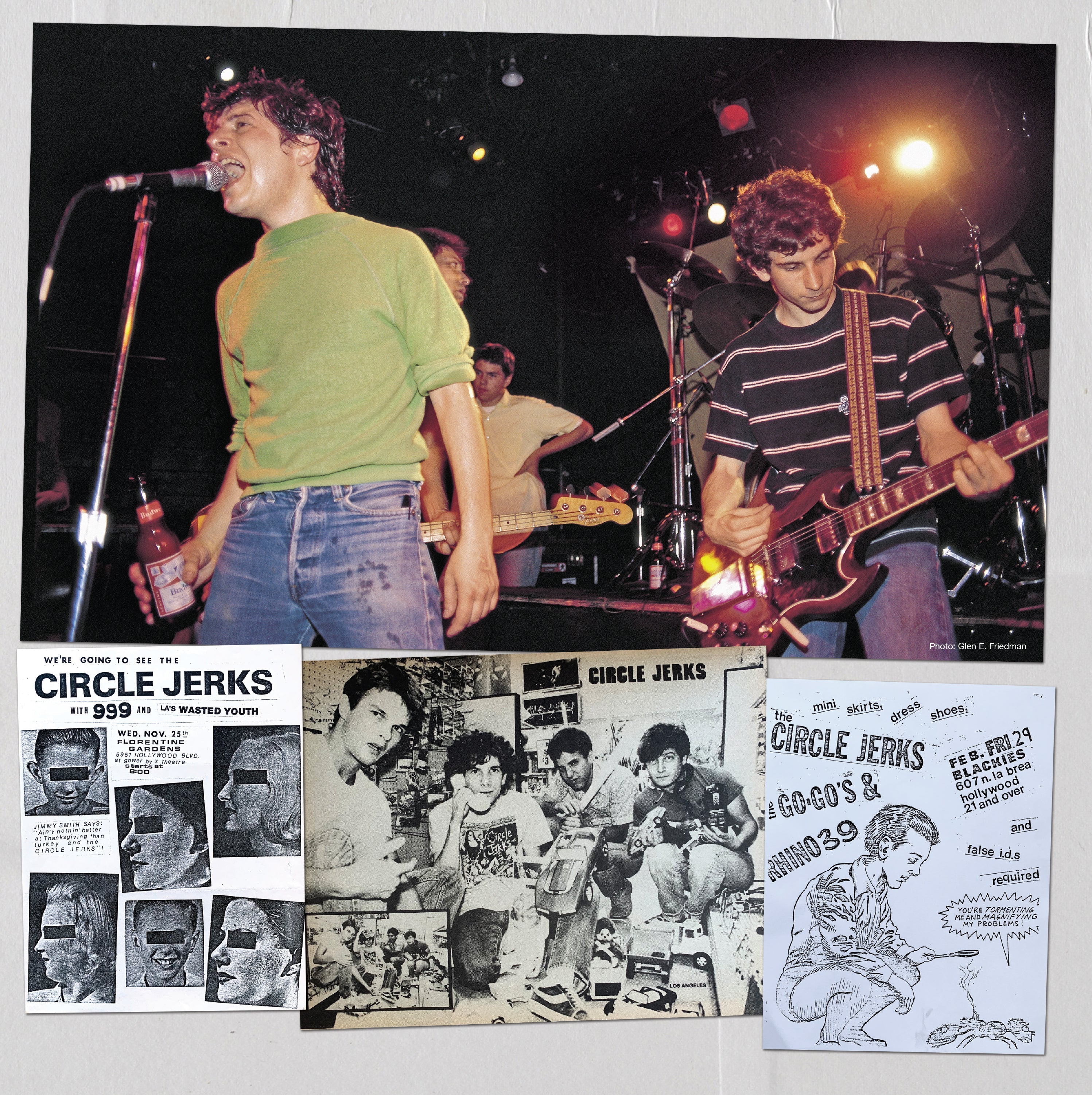 CIRCLE JERKS ‘WILD IN THE STREETS’ 40TH ANNIVERSARY EDITION LP - EXCLUSIVE - LTD. 1000 -  WHITE/PINK