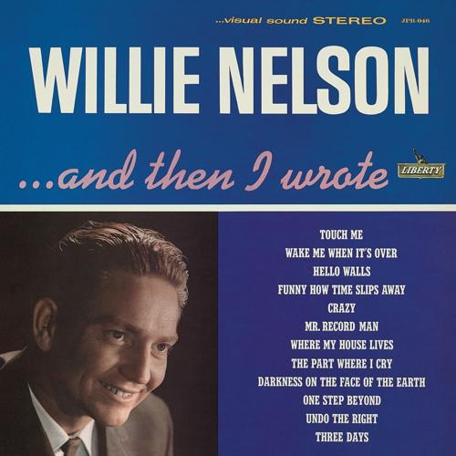 WILLIE NELSON 'AND THEN I WROTE' LP - YELLOW