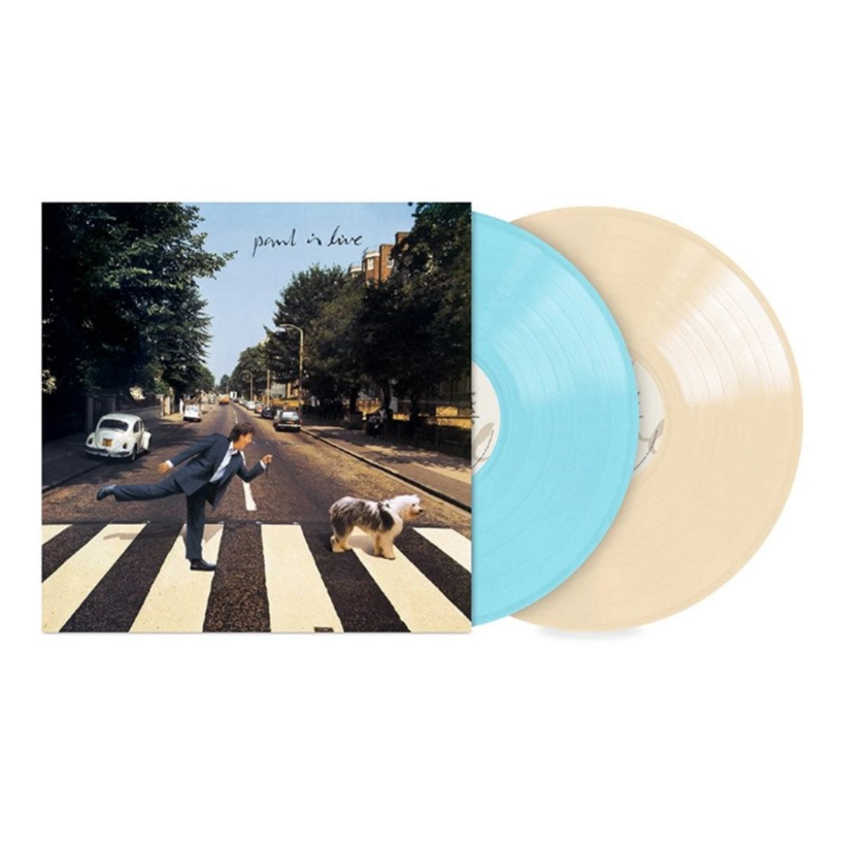 PAUL MCCARTNEY 'PAUL IS LIVE' 2LP - LTD. - BLUE/WHITE/PEACH