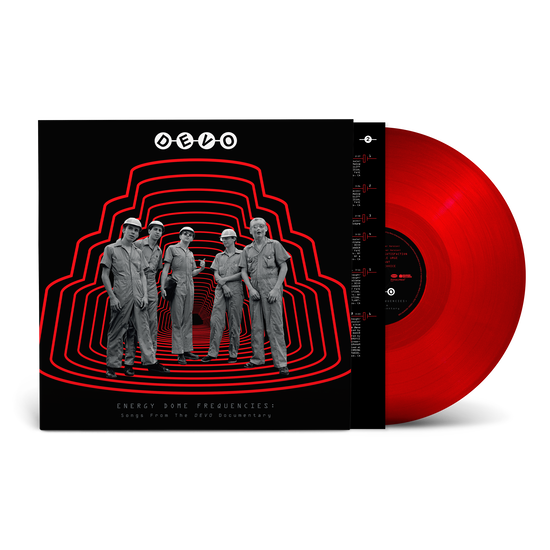 DEVO 'ENERGY DOME FREQUENCIES: SONGS FROM THE DEVO DOCUMENTARY' LP (Red Vinyl)
