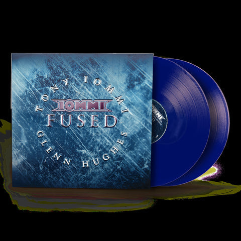 TONY IOMMI & GLENN HUGHES 'FUSED' 2LP - TRANSLUCENT COBALT BLUE