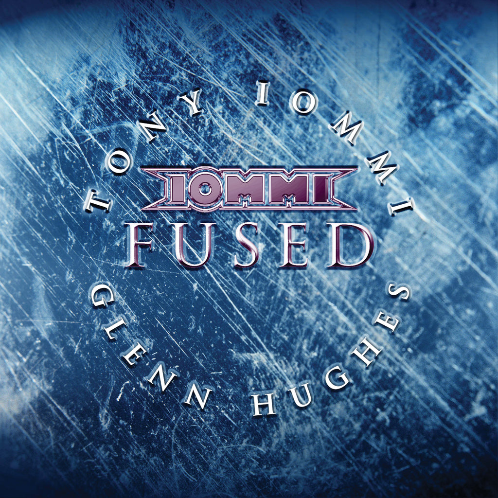 TONY IOMMI & GLENN HUGHES 'FUSED' 2LP - TRANSLUCENT COBALT BLUE