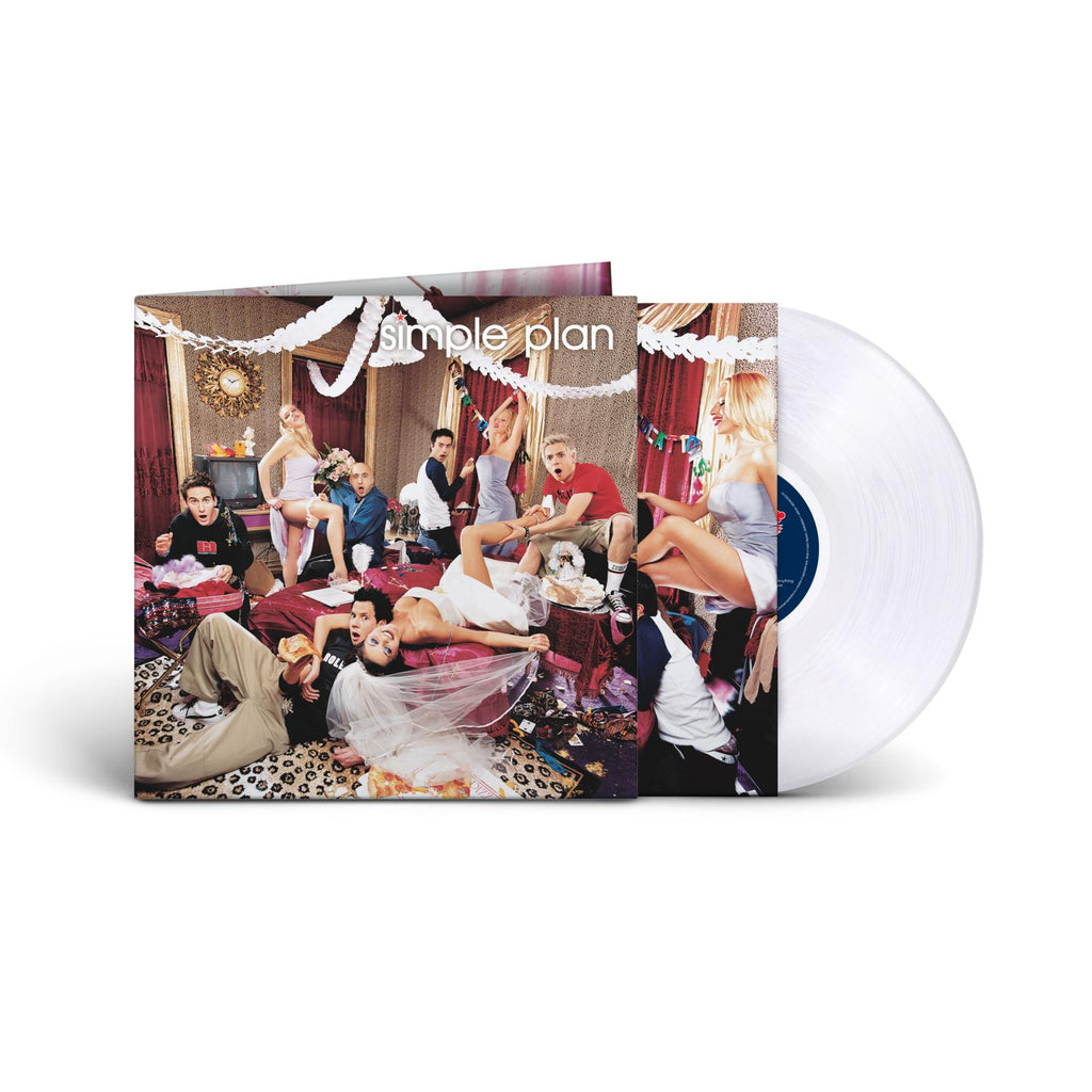 SIMPLE PLAN 'NO PADS, NO HELMETS...JUST BALLS' LP - CLEAR