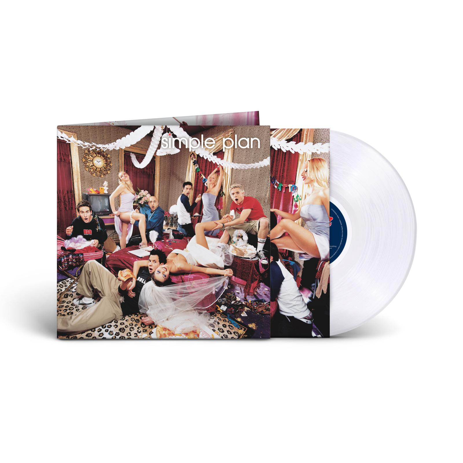 SIMPLE PLAN 'NO PADS, NO HELMETS...JUST BALLS' LP - CLEAR