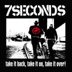 7SECONDS 'TAKE IT BACK, TAKE IT ON, TAKE IT OVER!' LP - WHITE