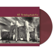 U2 'UNFORGETTABLE FIRE' LP - RED WINE