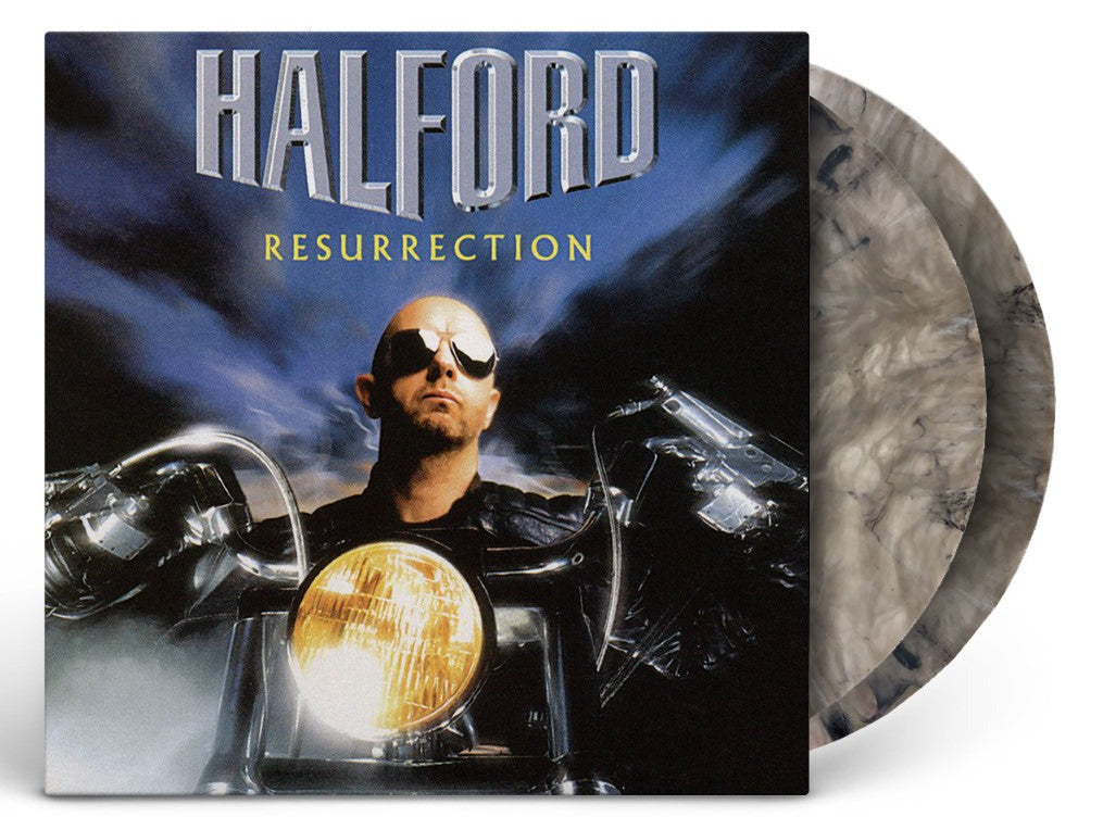HALFORD ‘RESURRECTION’ 2LP - EXCLUSIVE - LTD. 300 - COBALT/SILVER/SWIRL