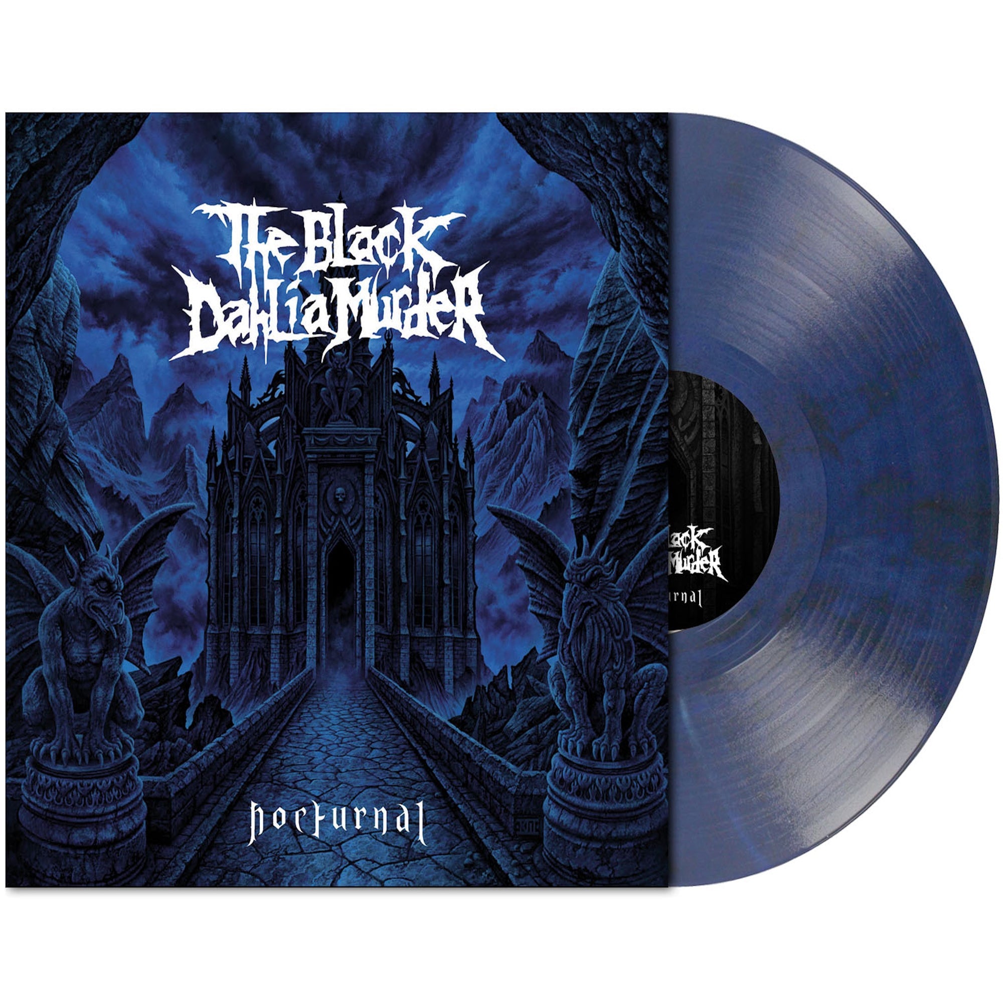 THE BLACK DAHLIA MURDER 'NOCTURNAL' LP (Blue/Black/Gray Marble Vinyl)
