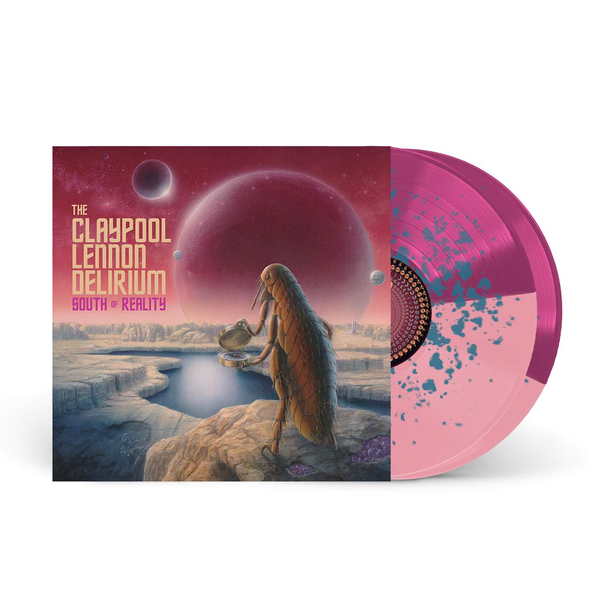 THE CLAYPOOL LENNON DELIRIUM 'SOUTH OF REALITY' AMETHYST EDITION 2LP - CLOUDY BLUE/PURPLE