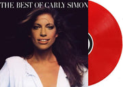 CARLY SIMON 'THE BEST OF CARLY SIMON' LP - RED