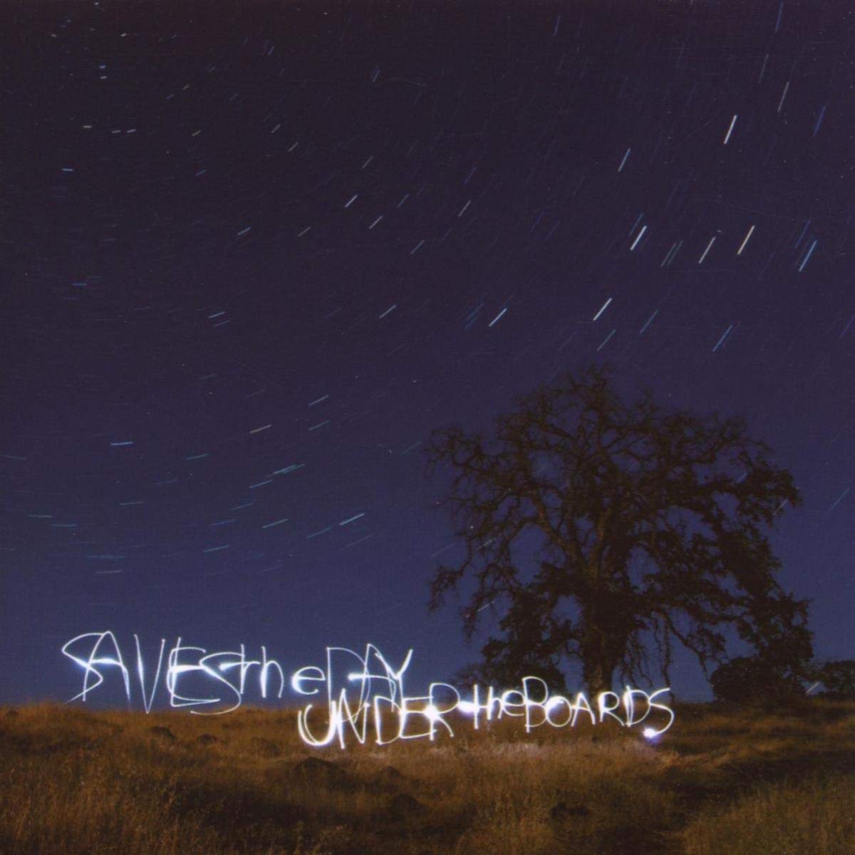 SAVES THE DAY 'UNDER THE BOARDS' LP - SEA GLASS