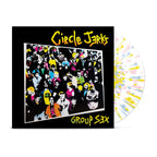 CIRCLE JERKS 'GROUP SEX' SPLATTER  LP