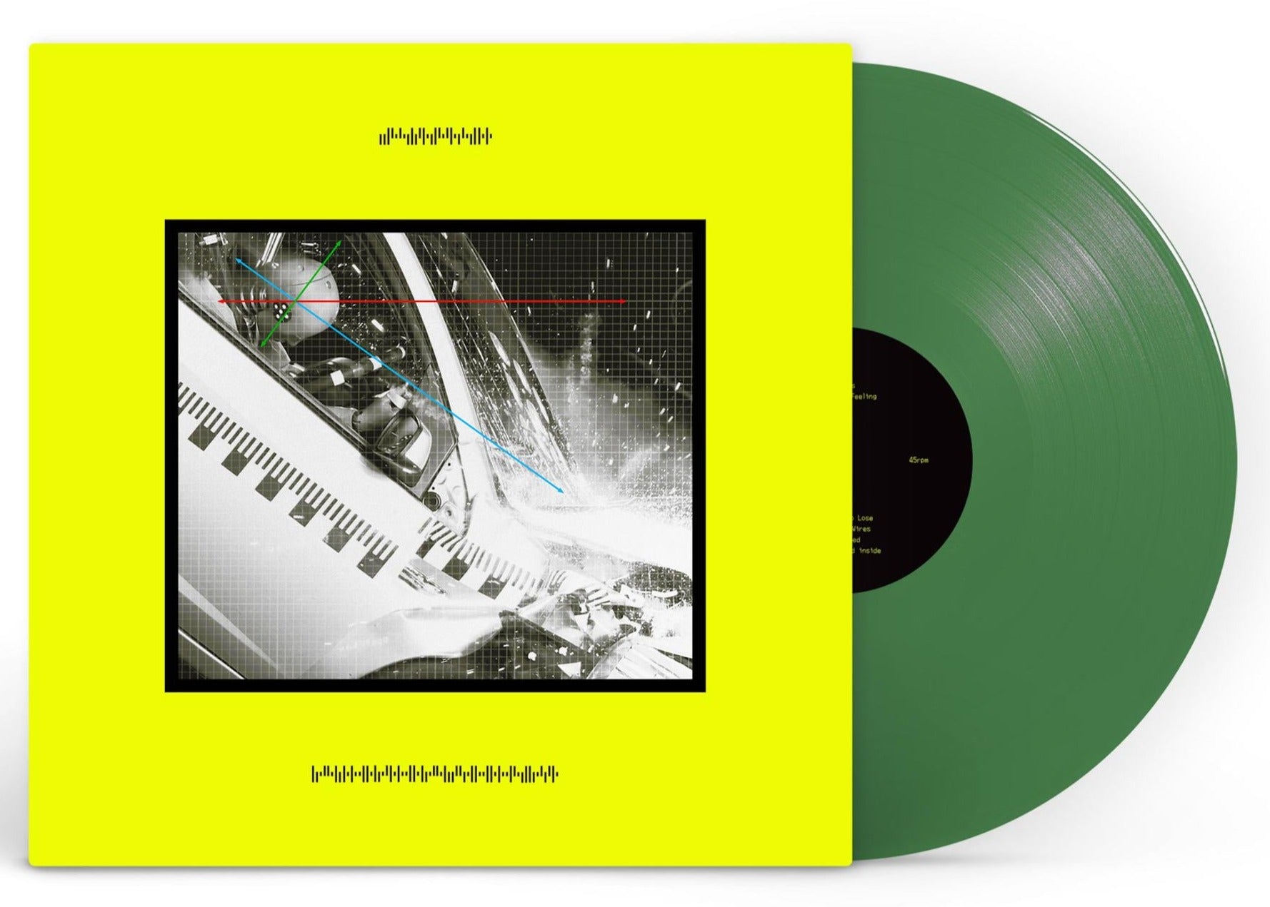 HIGH VIS 'NO SENSE NO FEELING' LP - GREEN