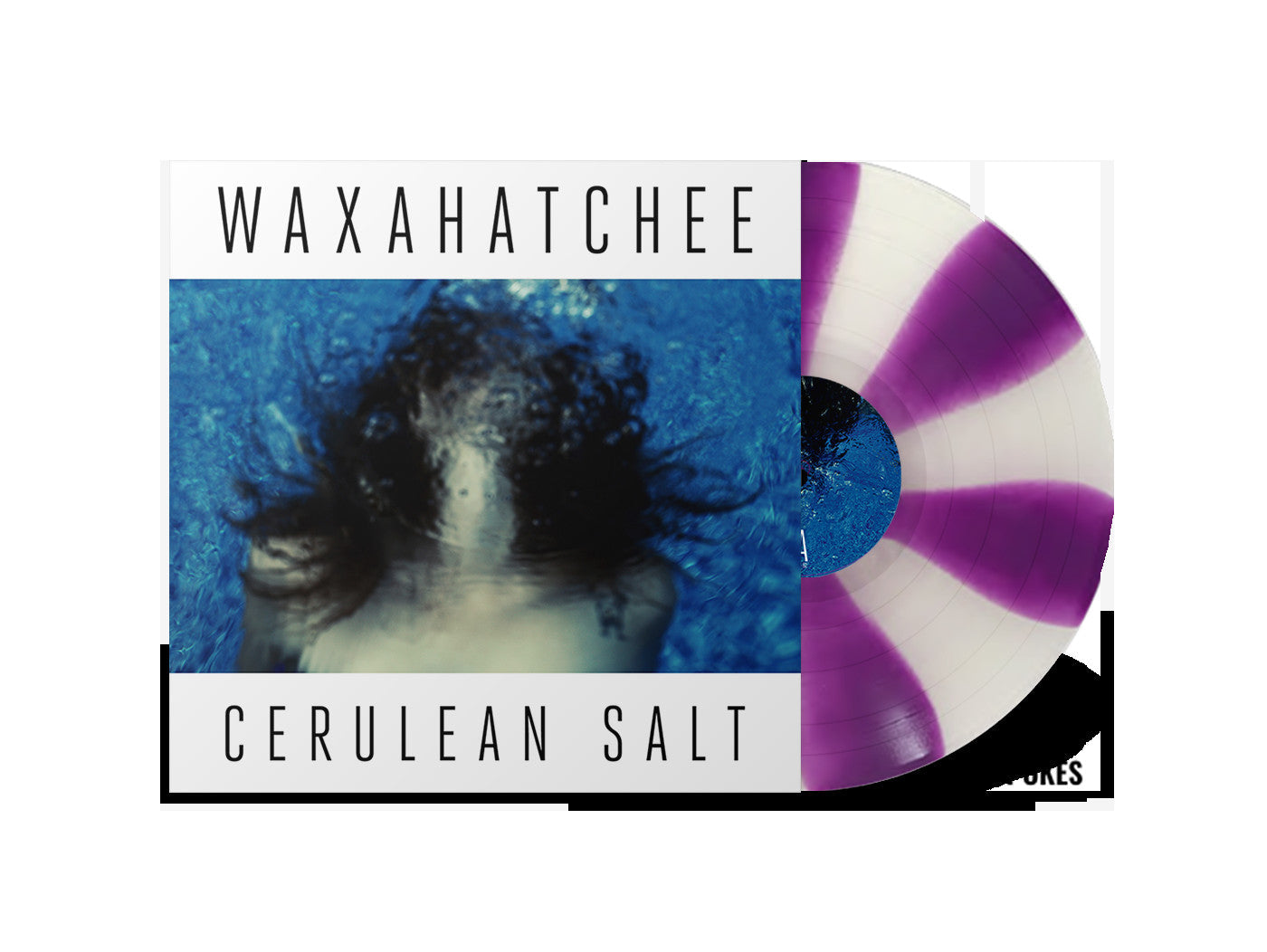 WAXAHATCHEE 'CERULEAN SALT' LP - PURPLE PINWHEEL