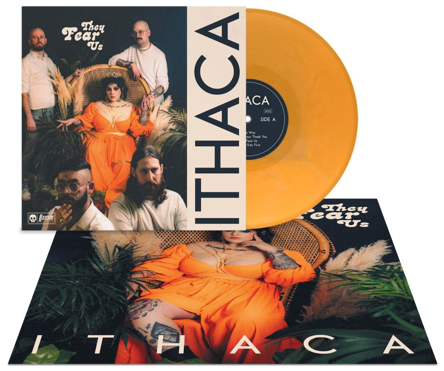 ITHACA 'THEY FEAR US' LP - PURPLE