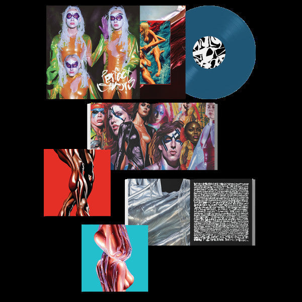 THE ARMED 'PERFECT SAVIORS' LP - SEA BLUE