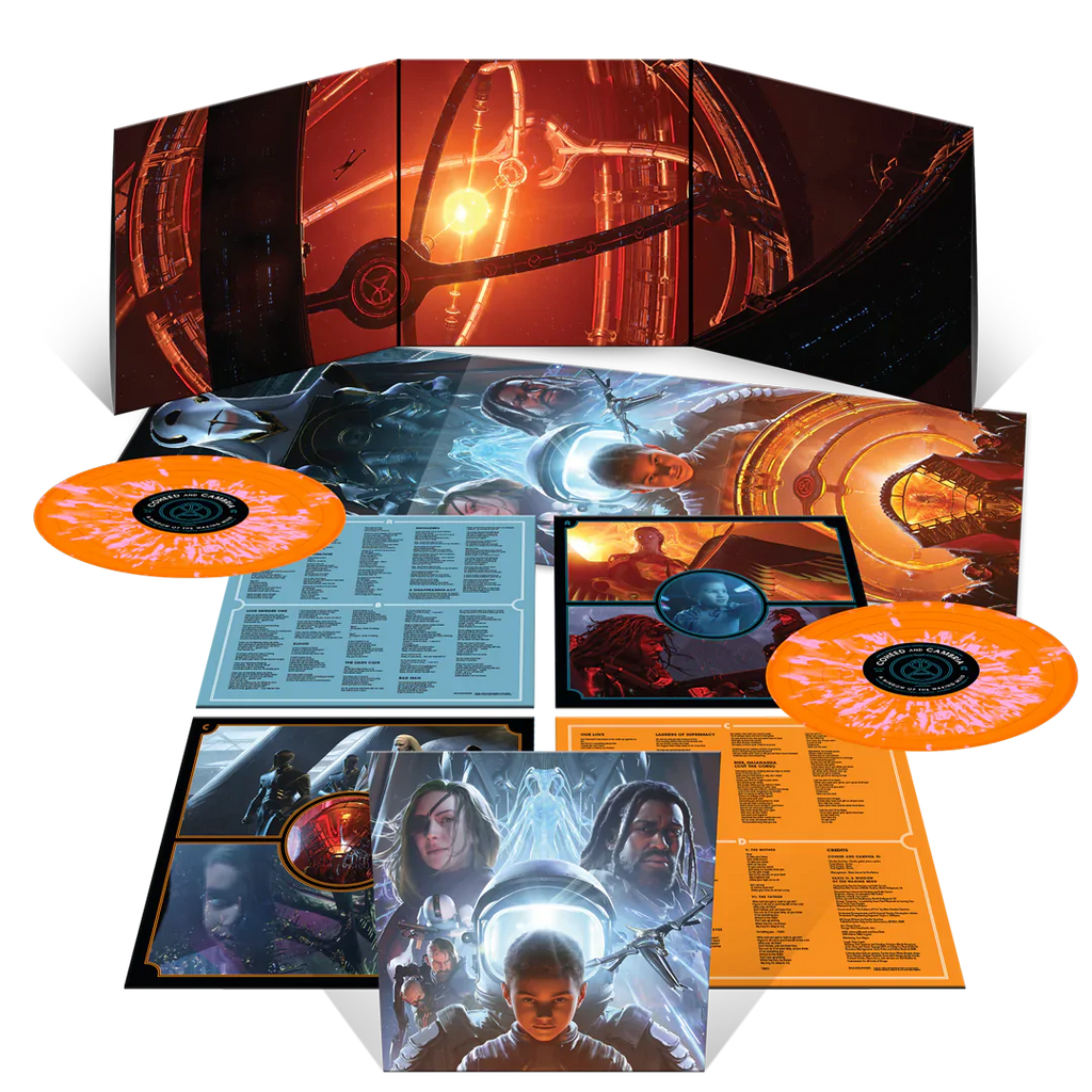 COHEED AND CAMBRIA 'VAXIS II: A WINDOW OF THE WAKING MIND' LP - EXCLUSIVE - LTD. 1000 - ORANGE/PINK/SWIRL