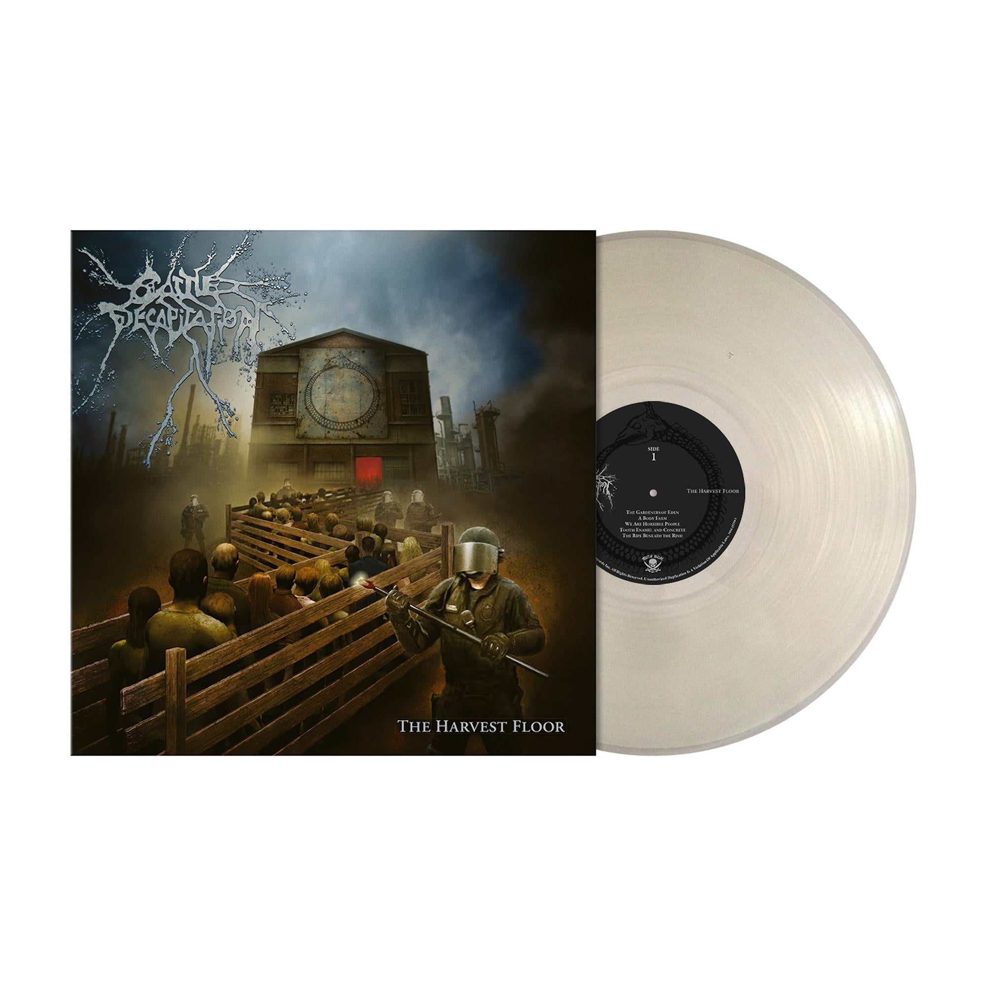 CATTLE DECAPITATION 'THE HARVEST FLOOR' LP - CLEAR