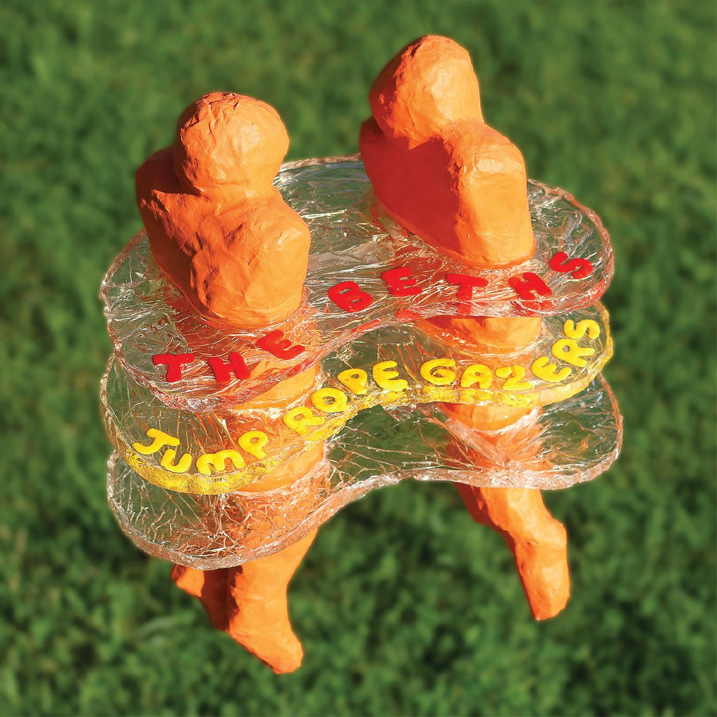THE BETHS 'JUMP ROPE GAZERS' LP - BEAM OF LIGHT ORANGE/CLEAR