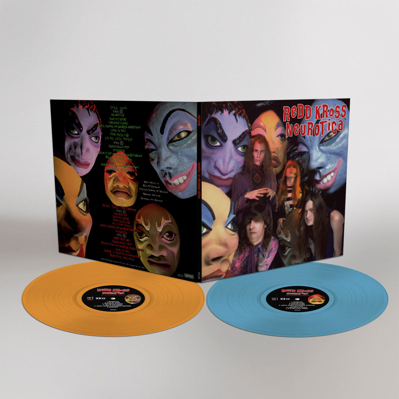 REDD KROSS 'NEUROTICA' 2LP - TURQUOISE/ORANGE