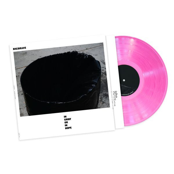 BIG|BRAVE 'IN GRIEF OR IN HOPE' LP - CLEAR PINK