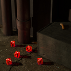 BRIGHT EYES 'FIVE DICE, ALL THREES' 2LP - RED/ORANGE
