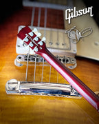 BILLY F GIBBONS AGED "PEARLY GATES" GIBSON LES PAUL MINI GUITAR MODEL