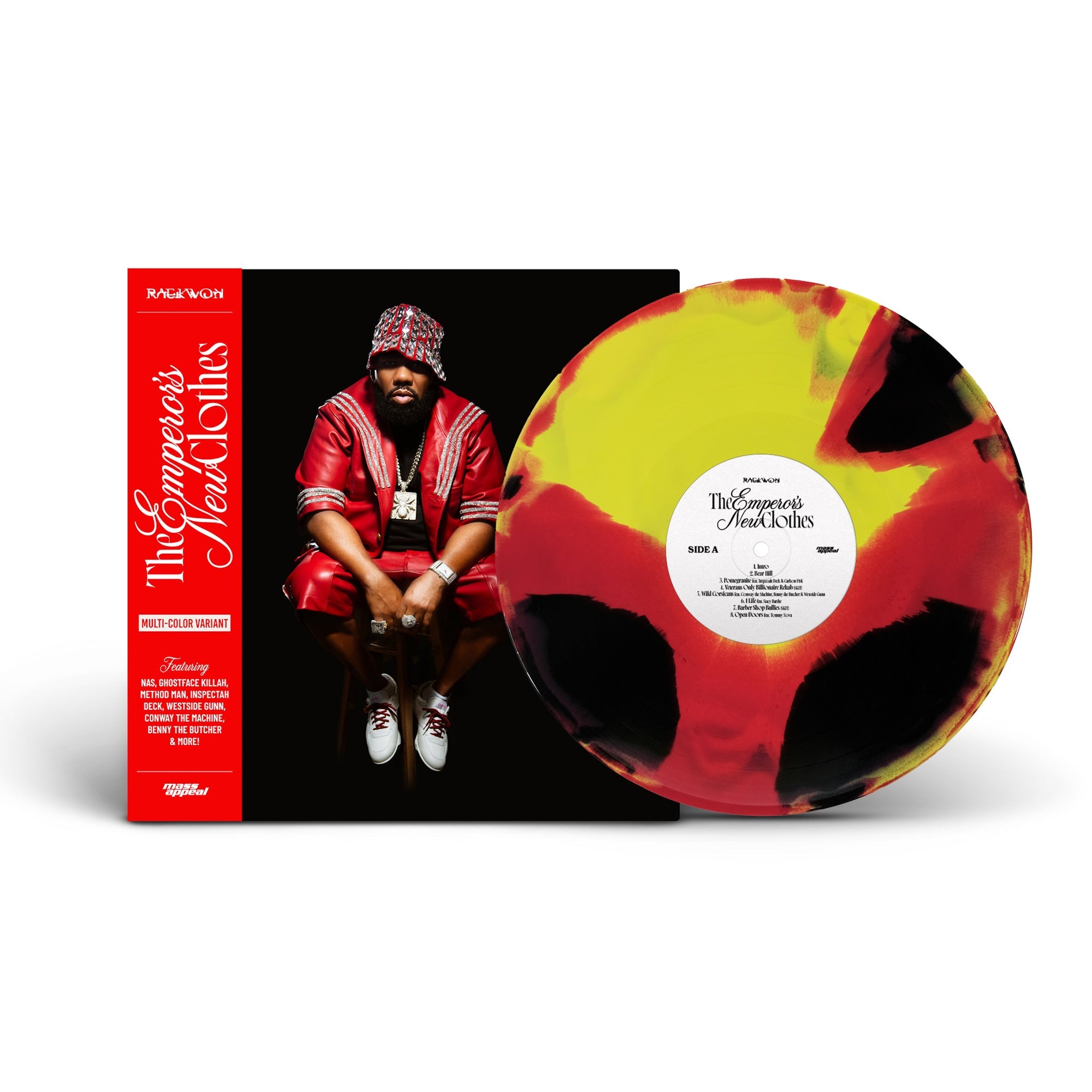 RAEKWON 'THE EMPEROR'S NEW CLOTHES' LP - OCEAN CRANFIRE