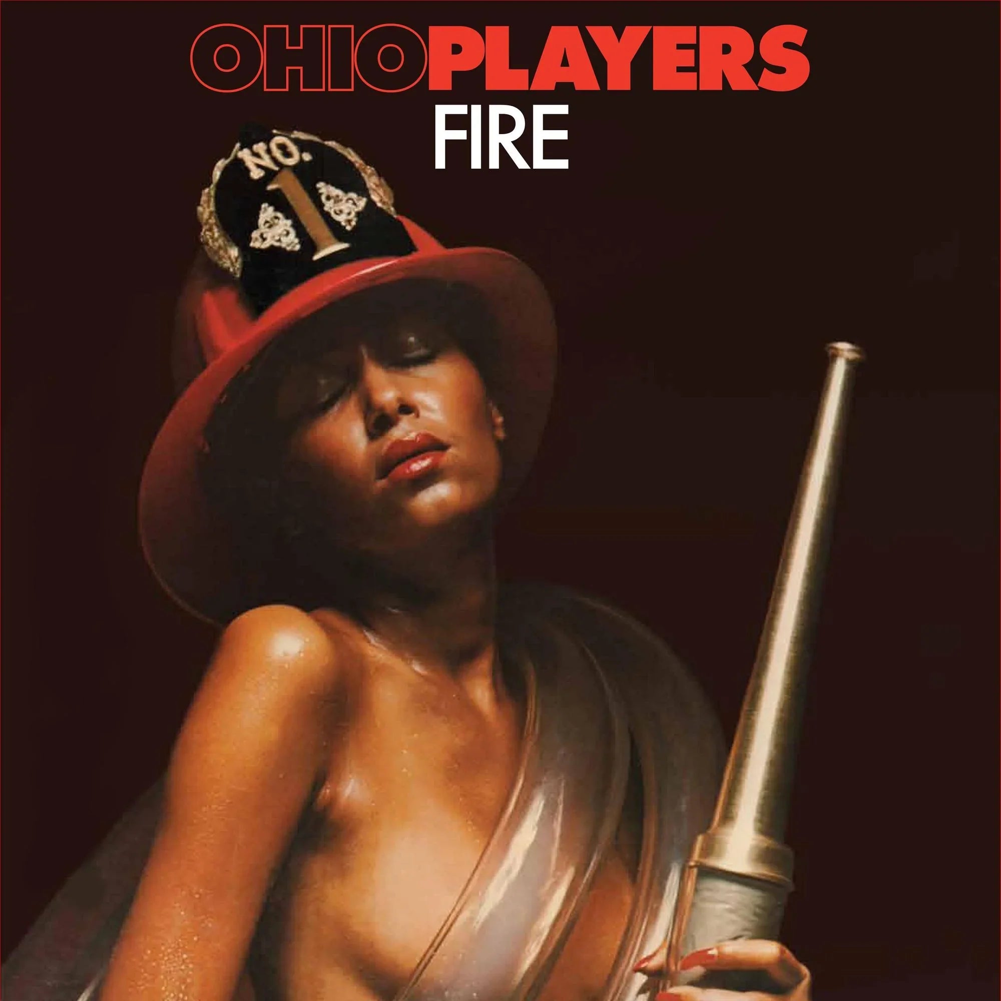 OHIO PLAYERS 'FIRE' LP - LTD. ANNIVERSARY EDITION - TRANSLUCENT RED