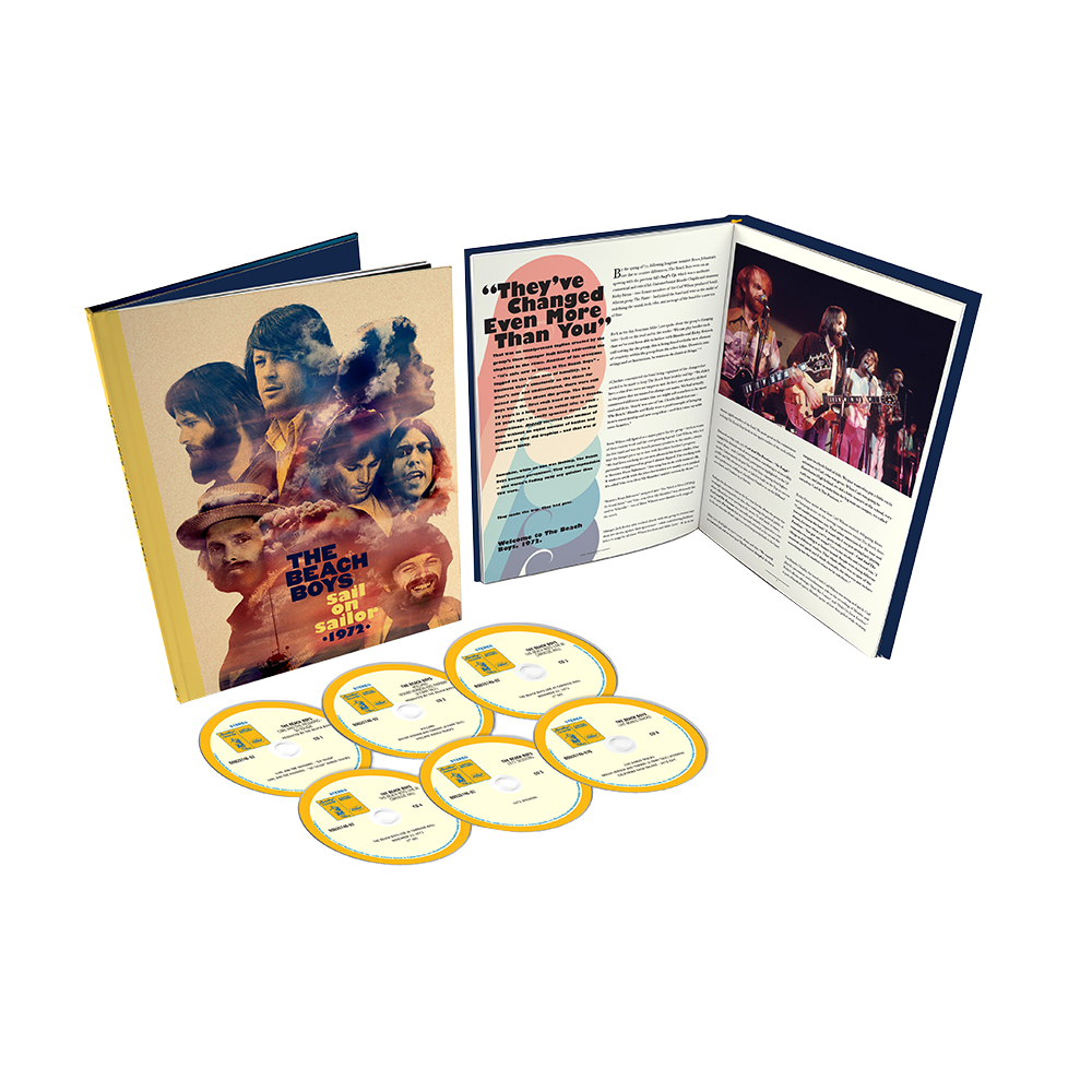 THE BEACH BOYS 'SAIL ON SAILOR' 6CD SUPER DELUXE BOX SET