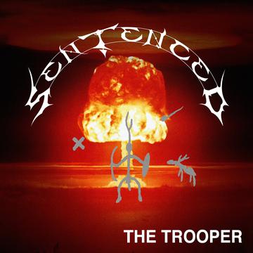 SENTENCED 'THE TROOPER' LP - ORANGE MARBLED/CRYSTAL TRANSPARENT
