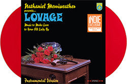 LOVAGE 'MUSIC TO MAKE LOVE TO YOUR OLD LADY BY' 2LP - OPAQUE RED ROSE