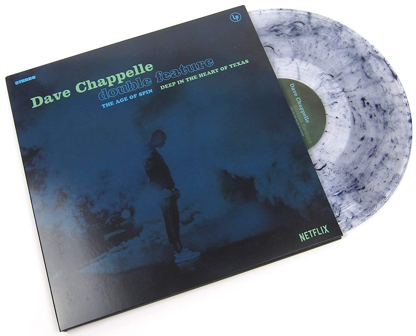 DAVE CHAPPELLE 'DOUBLE FEATURE: THE AGE OF SPIN & DEEP IN THE HEART OF TEXAS' 4LP - COLOR