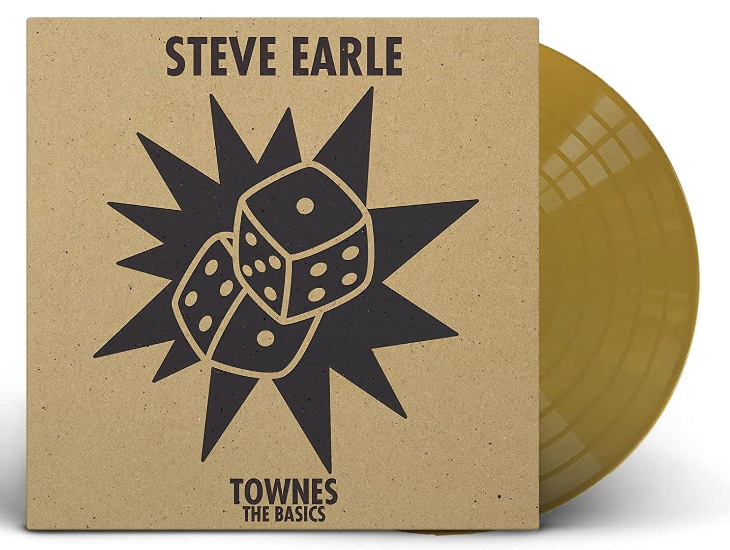 STEVE EARLE 'TOWNES: THE BASICS' LP - GOLD
