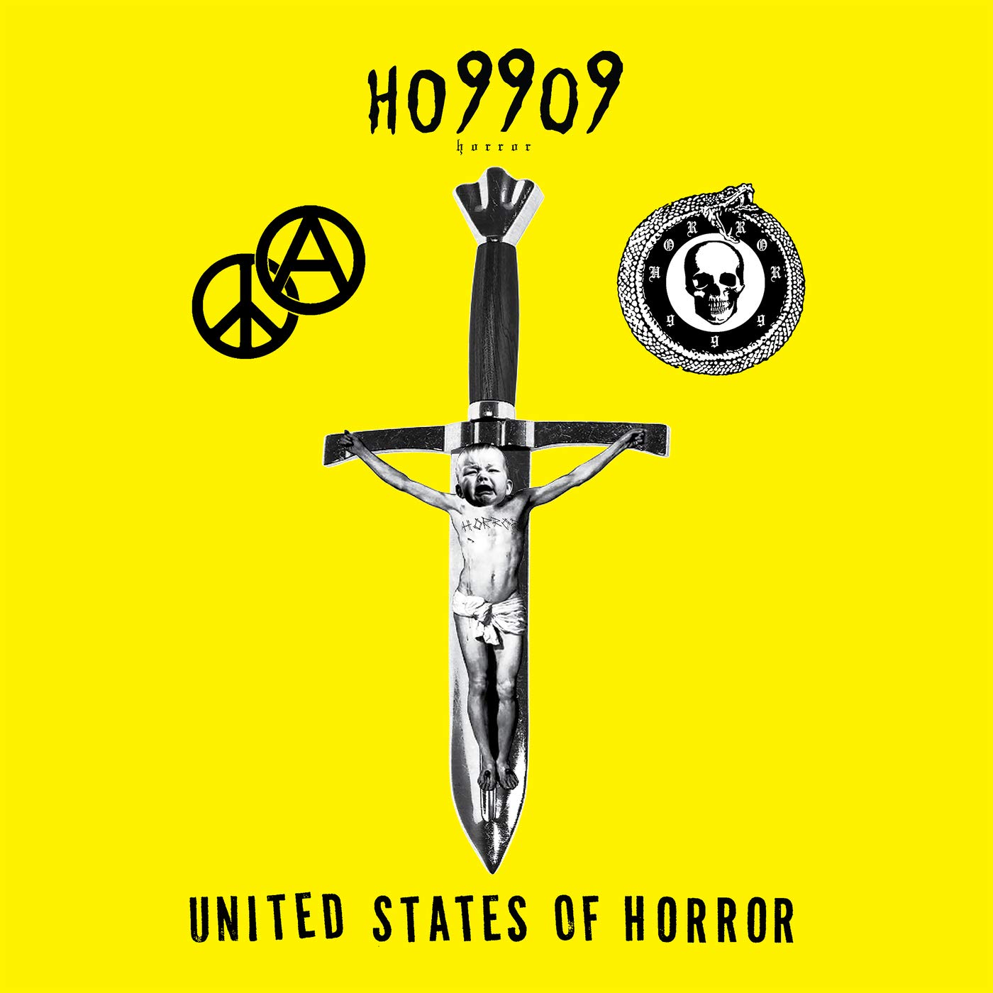 HO99O9 'UNITED STATES OF HORROR' 2LP - YELLOW