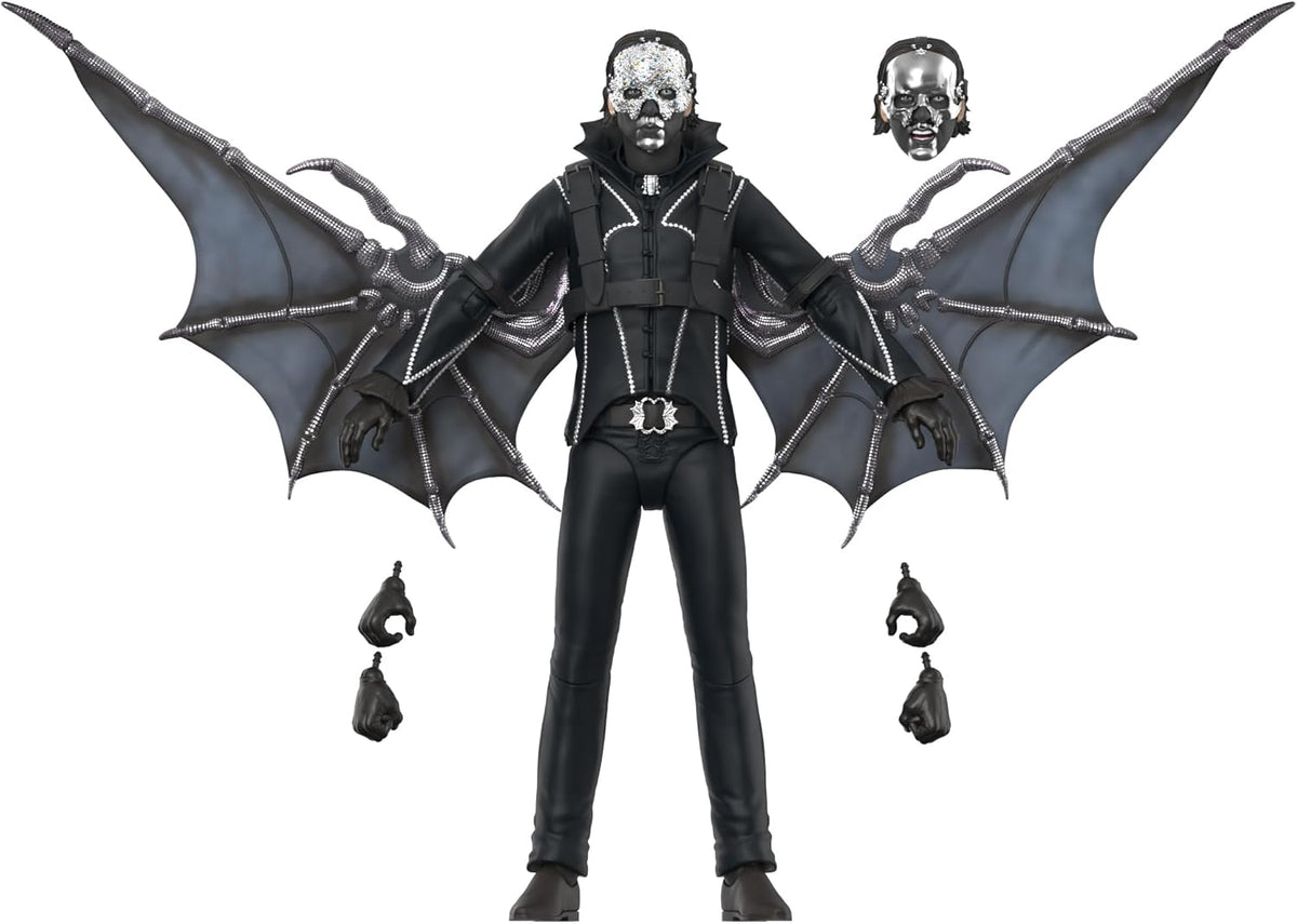 GHOST PAPA V PERPETUA (BAT WINGS) ULTIMATES! FIGURE + REVOLVER ALTERNATE BAT COVER ISSUE