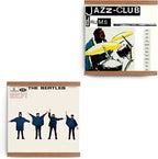 HUDSON HI-FI: MODULAR VINYL RECORD WALL MOUNT MAHOGANY DISPLAY SYSTEM - 2 PACK