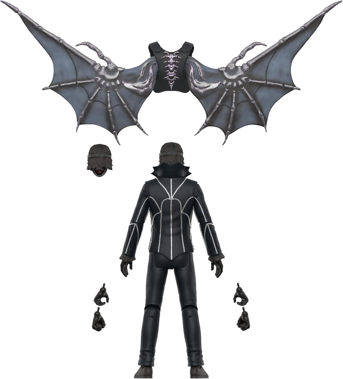 GHOST PAPA V PERPETUA (BAT WINGS) ULTIMATES! FIGURE + REVOLVER ALTERNATE BAT COVER ISSUE