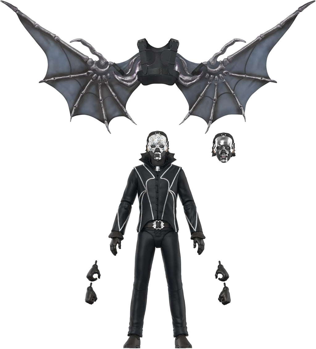 GHOST PAPA V PERPETUA (BAT WINGS) ULTIMATES! FIGURE + REVOLVER ALTERNATE BAT COVER ISSUE